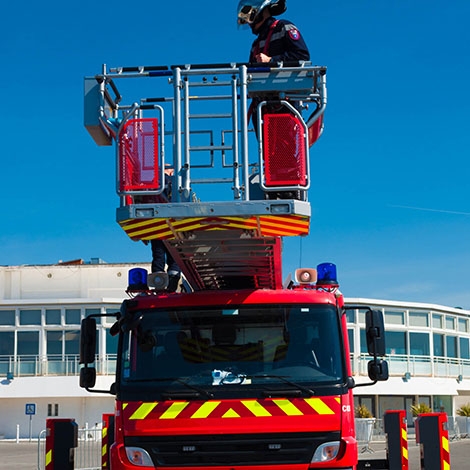 SLVie 1 - Visite de la caserne des pompiers